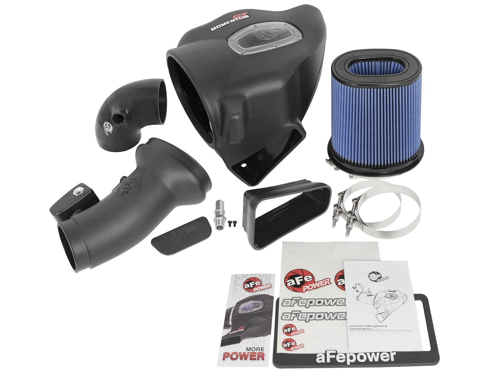 2016-2017 Camaro AFE Magnum Force PRO 5R Oiled Stage-2 Cold Air Intake System (V8-6.2L)