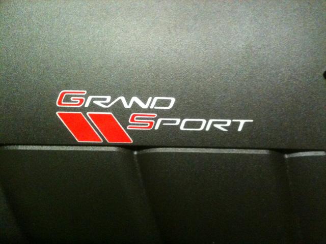 C6 Corvette Grand Sport Full Color Logo Decal