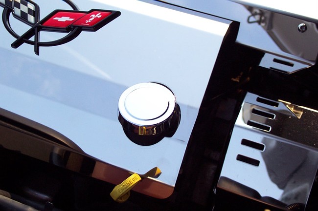 1997-2013 Corvette Oil Fill Cap Chrome Cover