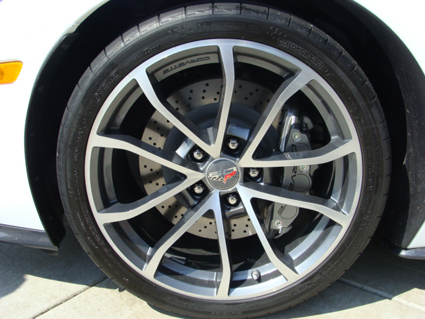 2013 Corvette 60th Anniversary Wheel Set - Q8K RPO Option Code