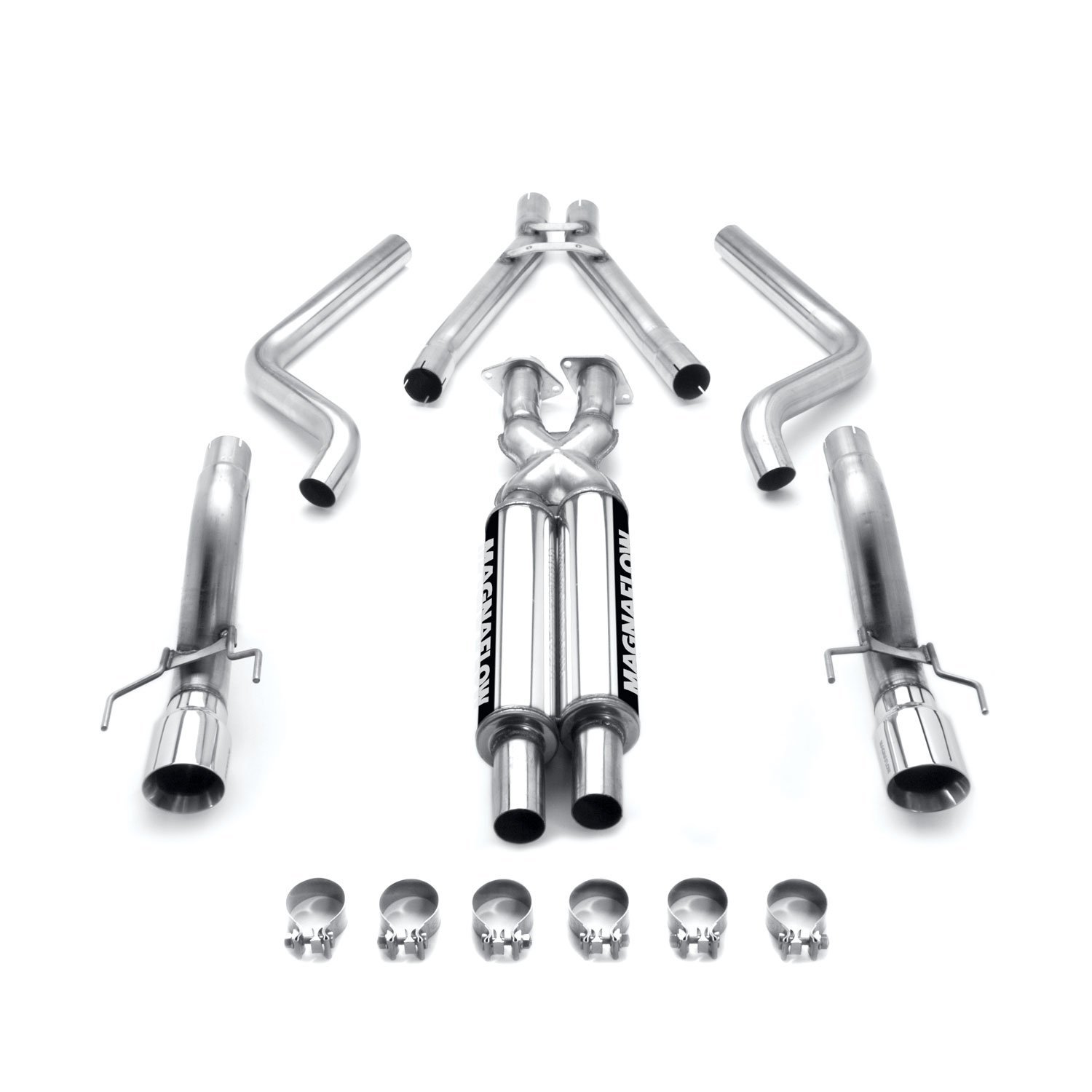 Magnaflow C6 Corvette Stainless Steel 2.5" Dual Cat-Back Exhaust System