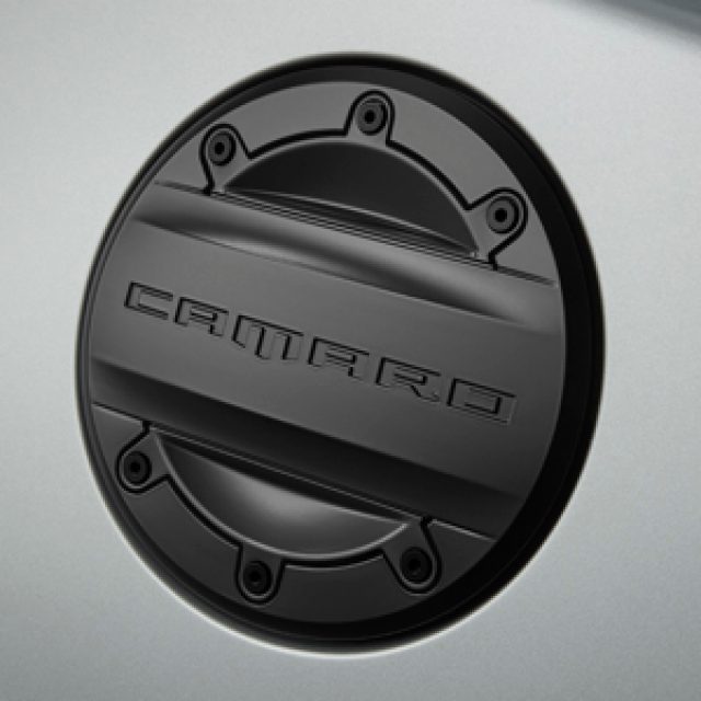 2016-2019 Camaro Black Fuel Door - GM OEM