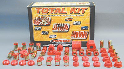 Bushing Kit, Polyurethane Poly Bushing Kit, C5 Corvette, Prothane Complete Kit