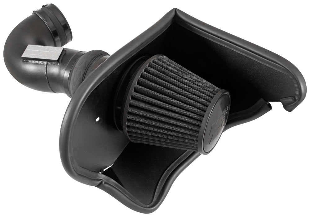 2016+ Chevy Camaro SS K&N Blackhawk High Performance Air Intake System, +20.68 HP @ 4805 RPM