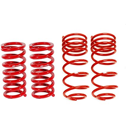 Lowering Springs, Set Of 4, 1.25 Inch Drop, Fits 1982-1992 GM F-body, BMR Suspension - SP096R