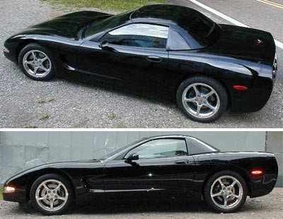 C5 Convertible Hard Top / Hard Top w/Heated Rear Window, C5 Corvette
