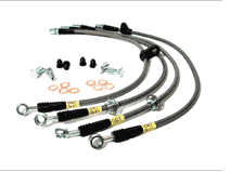 2005-13 C6 Corvette StopTech Stainless Steel Brake Lines, All Models