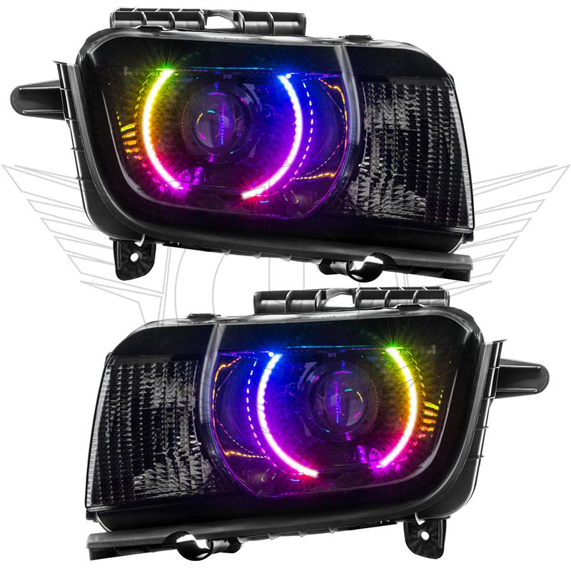 2010-2013 Chevy Camaro RS Pre-Assembled Headlights - Projector/HID