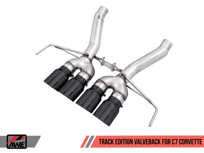 C7 Corvette Stingray, Grand Sport, Stingray, AWE Track Edition Conversion Kit for Valveback Systems