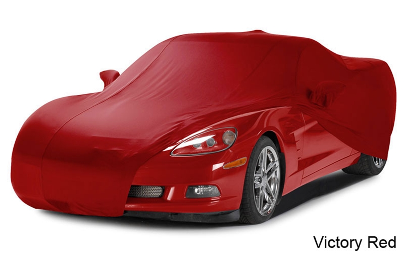 Corvette Color Match Car Cover C6,Z06,ZR1 and Grand Sport, Victory Red