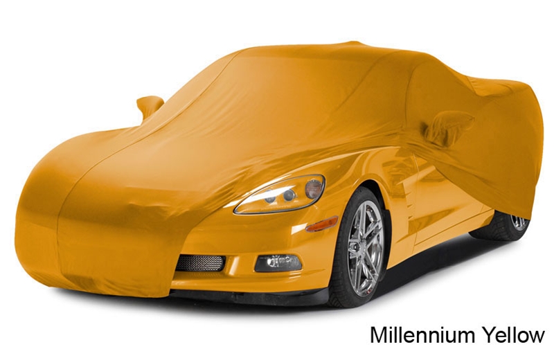 Corvette Color Match Car Cover C6,Z06,ZR1 and Grand Sport, Millennium Yellow