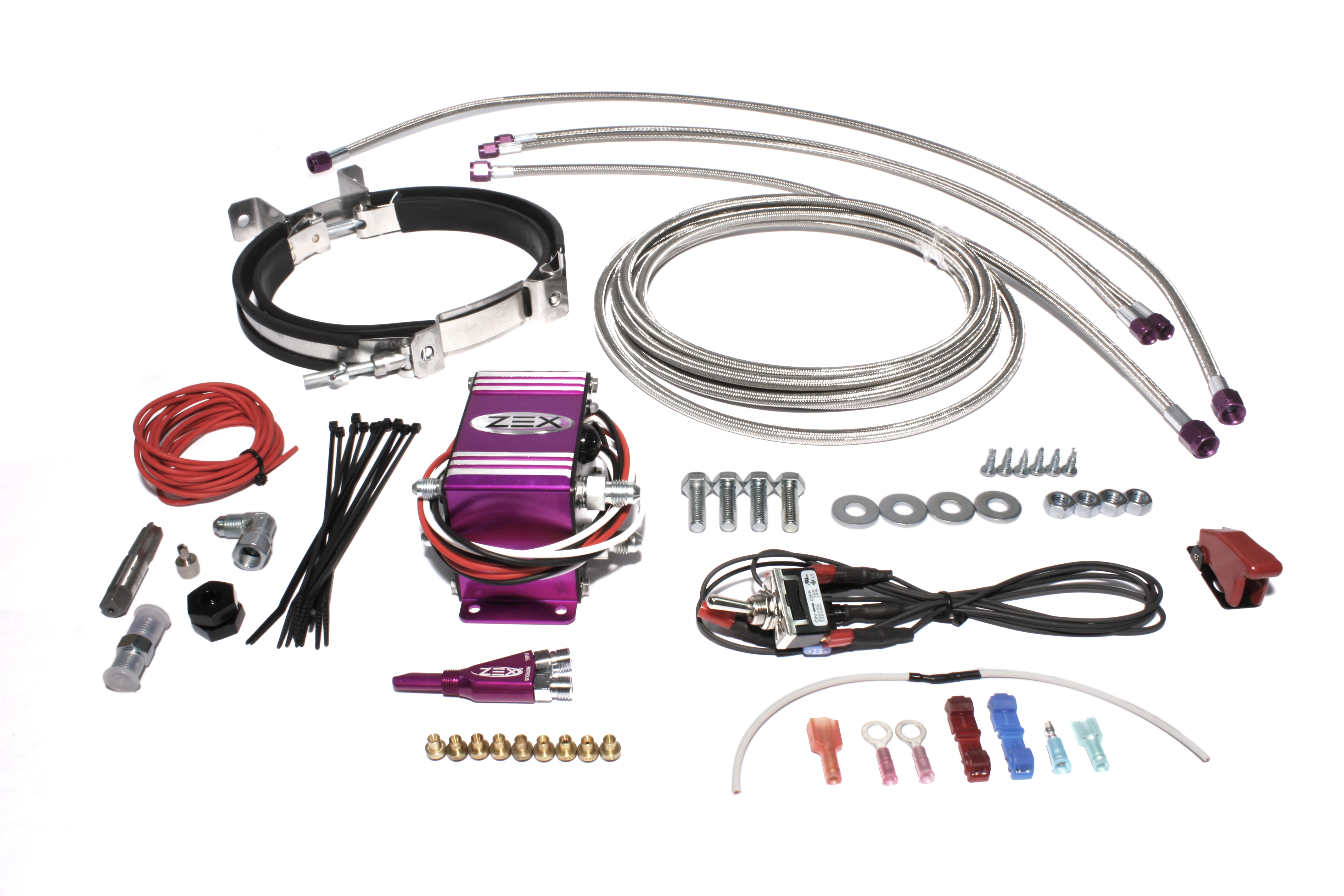 ZEX Dry Nitrous System (w/o Bottle), Dry N2O Kit, Corvette, Camaro and others