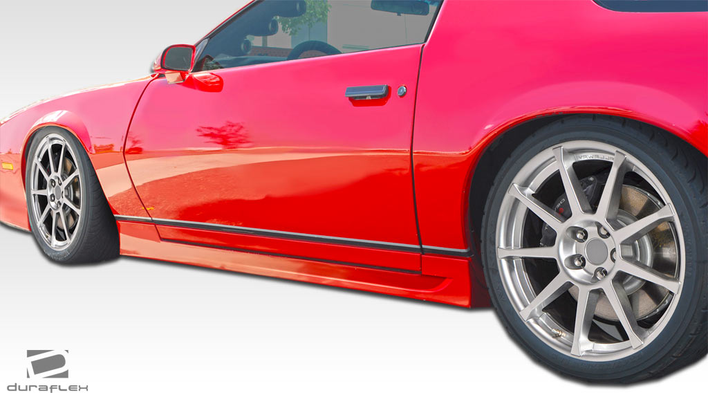 1982-1992 Chevrolet Camaro 1982-1992 Pontiac Firebird Trans Am Duraflex GT Concept Side Skirts Rocker Panels - 2 Piece