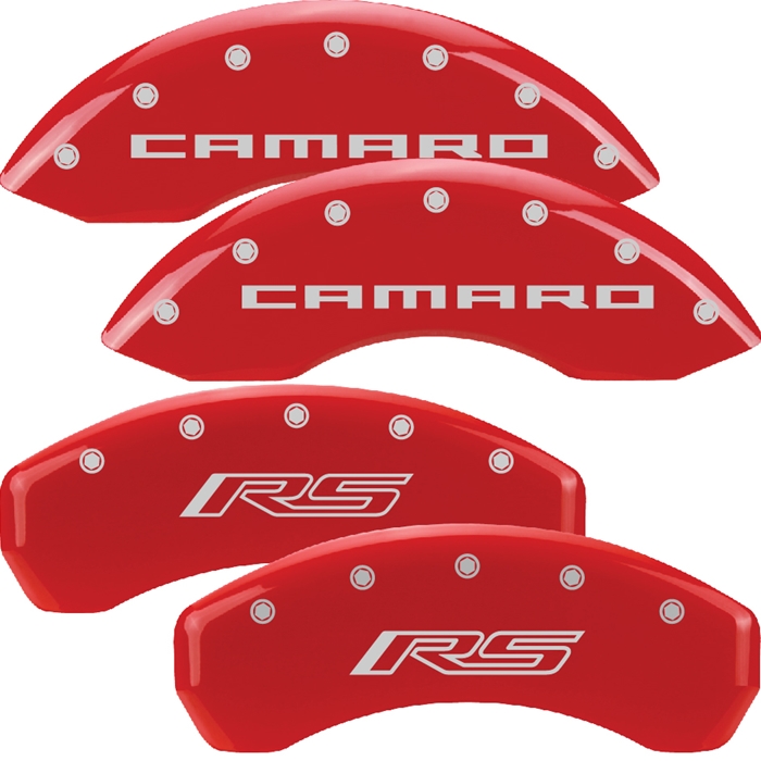 2010-2014 Camaro Caliper Covers LT/LS Model (Non Brembo Brakes) - Camaro & RS Script
