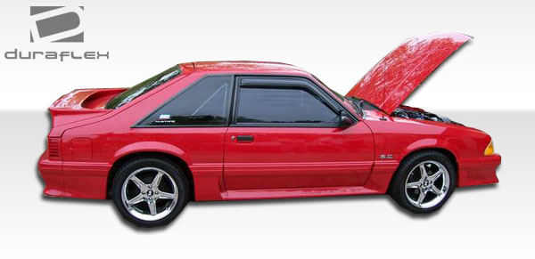 1979-1993 Ford Mustang Duraflex Cobra R Side Skirts Rocker Panels - 2 Piece