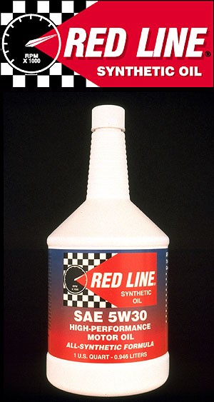 Red Line Oil - Synthetic Motor Oil Case of 12  5W30 weight