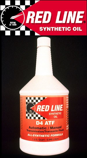 Red Line Oil - D4 Automatic Transmission Fluid ATF - 1 Quart Bottle