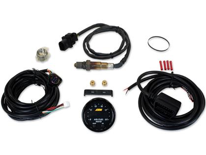 AEM X-Series Wideband O2 UEGO AFR Sensor Controller Gauge; w/ OBDII Connectivity