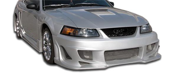 1999-2004 Ford Mustang Duraflex Bomber Front Bumper Cover - 1 Piece