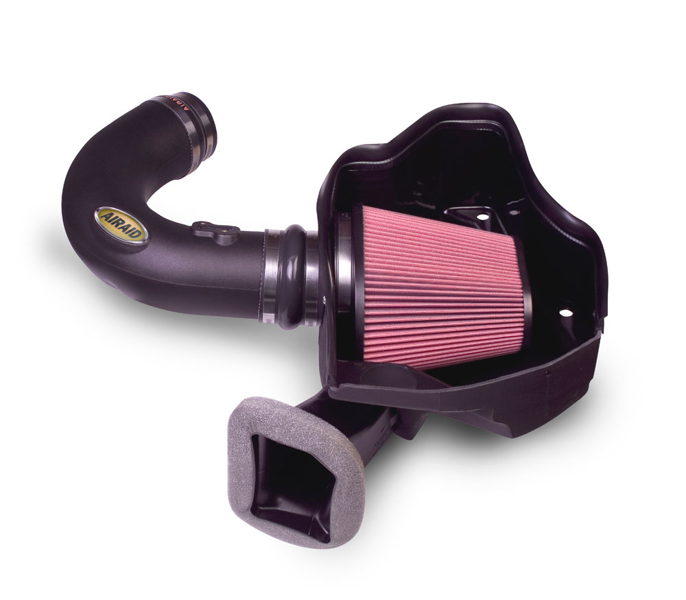 2014-2015 Camaro Airaid Air Intake System, Cold Air Dam with Resusable Red Oiled Filter