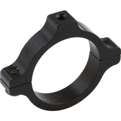 Roll Bar Accessory Clamp, Clamp-On, Single 1/4-20 in Hole, Aluminum, Black Anodize, 1-1/2 in OD Tube, Each