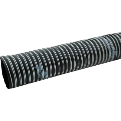 Air or Brake Duct Hose, 3 in Diameter, 10 ft, Neoprene, Black, Each