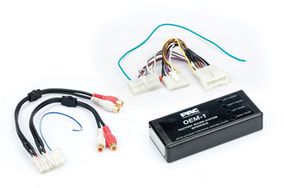 PAC AOEM-VET1 Amplifier integration interface for Corvette, C5, C6