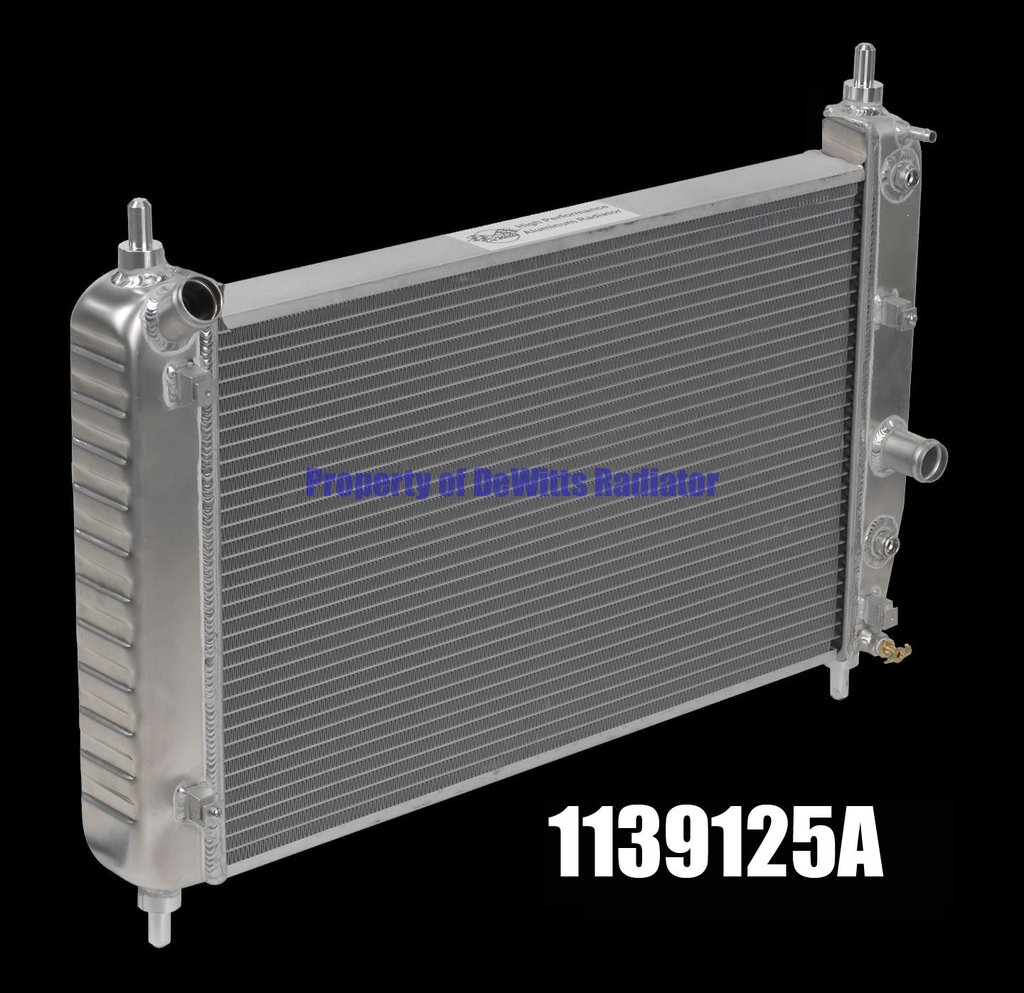 C6 2005-13 Corvette DeWitts Shorty Radiator With Automatic Trans, ALL Z06 Exc 2012 w/Z07