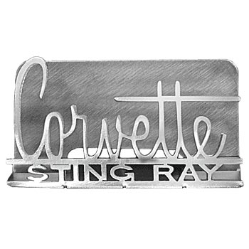 1966-1967 Sting Ray Emblem Business Card Holder  -B20001