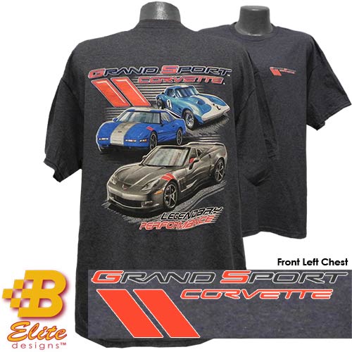 Grand Sport Corvette Legendary Performance Tee Shirt