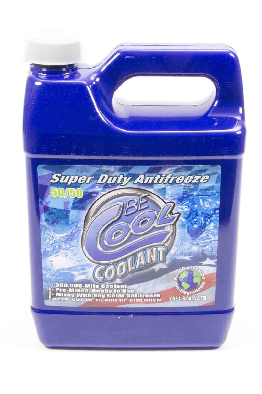 BE-COOL RADIATORS Antifreeze / Coolant, Super Duty Anti-Freeze, Pre-Mixed, 1 gal, Each