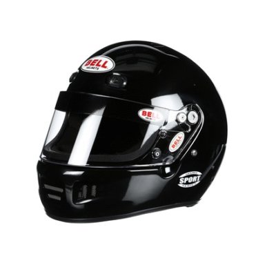 BELL Helmet, Sport Series, Sport Model, Snell SA2015, Head and Neck Support Ready, Black