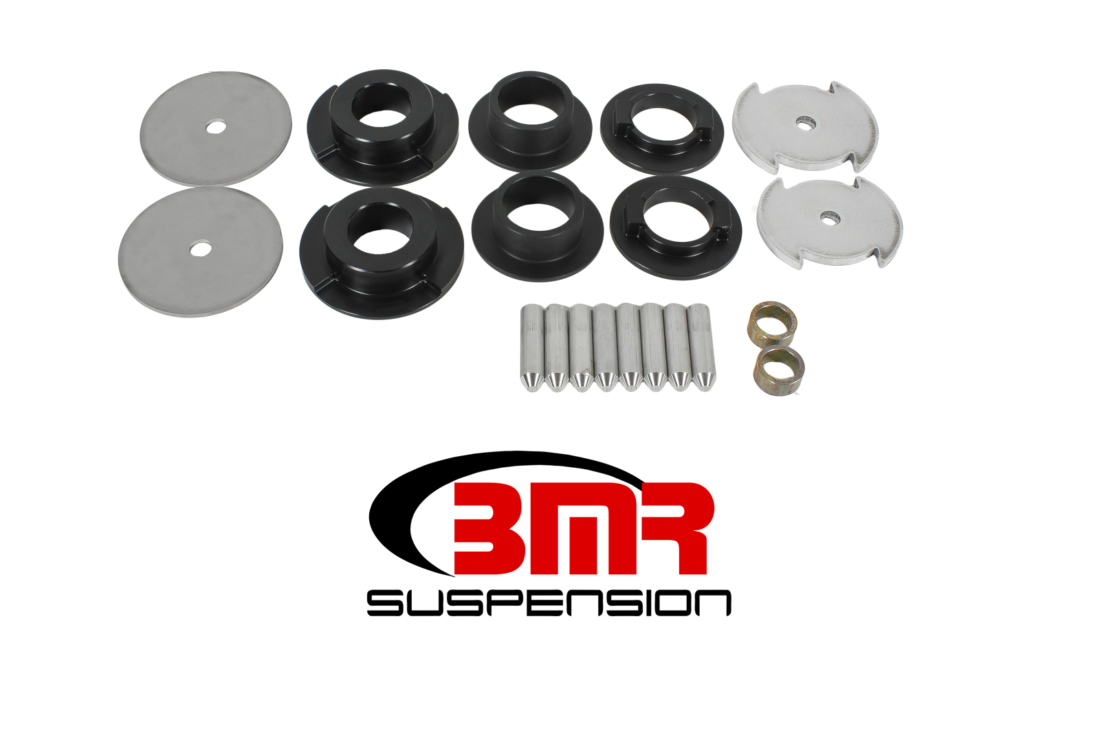 Bushing Kit, Rear Cradle, Lockout, 100% bolt-on design, BMR Suspension - BK062