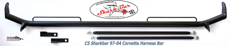 Sharkbar C4 Corvette 1990 Harness Mounting Bar