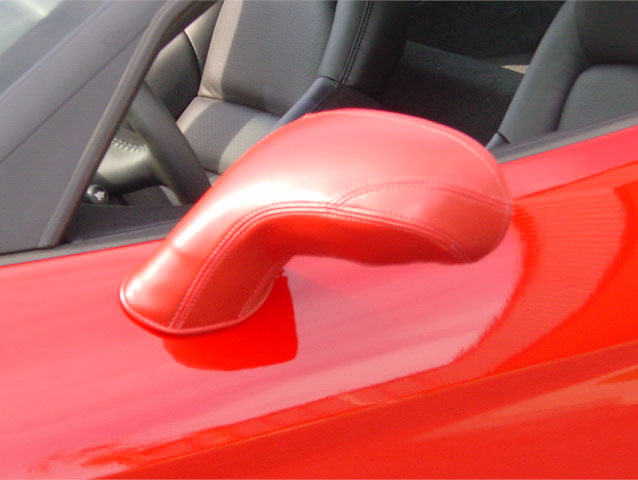 SPEED LINGERIE C6 Corvette Mirror Covers, Color Matched to Body