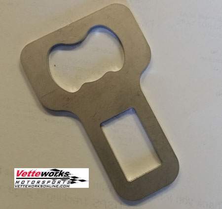 C6 Corvette Seat Belt Warning Eliminator w/ Bottle Cap Opener, Each Vetteworks item