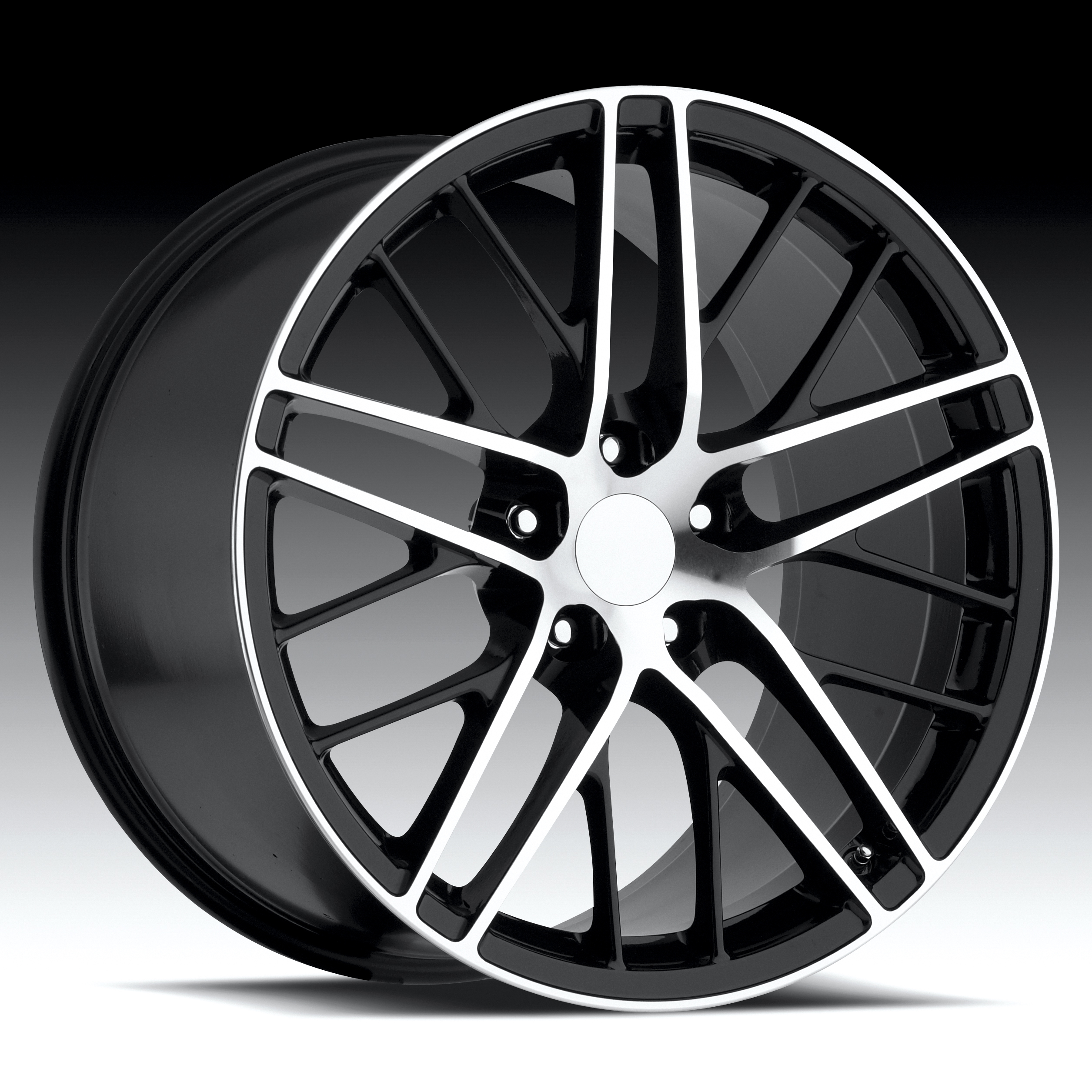 2009+ C6 ZR1 Corvette Reproduction Wheels : Machined Face C5, C6, C6/Z06, ZR1, Grand Sport