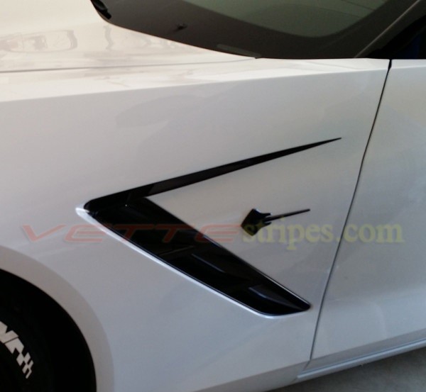 2014 C7 Corvette Stingray Side Vent Spears, Pair