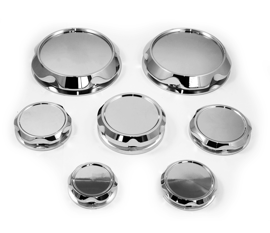 10-15 Chevy Camaro Engine Dress Up Kit 8 piece Billet Chrome Engine Cap Covers