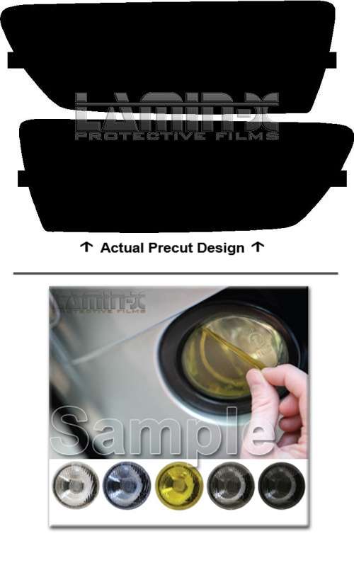 Lamin-X Protective Film Foglight Covers Chevy Corvette C6