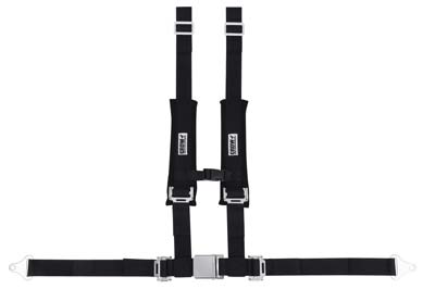 Crow Enterprizes 4 Point Harness with Automotive Style Buckle, with Pads