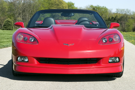 "Stinger" High-Rise Hood for C6 / Grand Sport / Z06 Corvette - Fiberglass