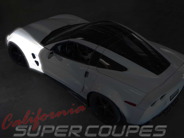Corvette C6 ZLR Super Wide ZR1 Style Front Fenders w/ Liners by CSC