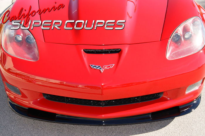 C6 Corvette Fiber Glass Front Splitter / Spoiler, California Super Coupes