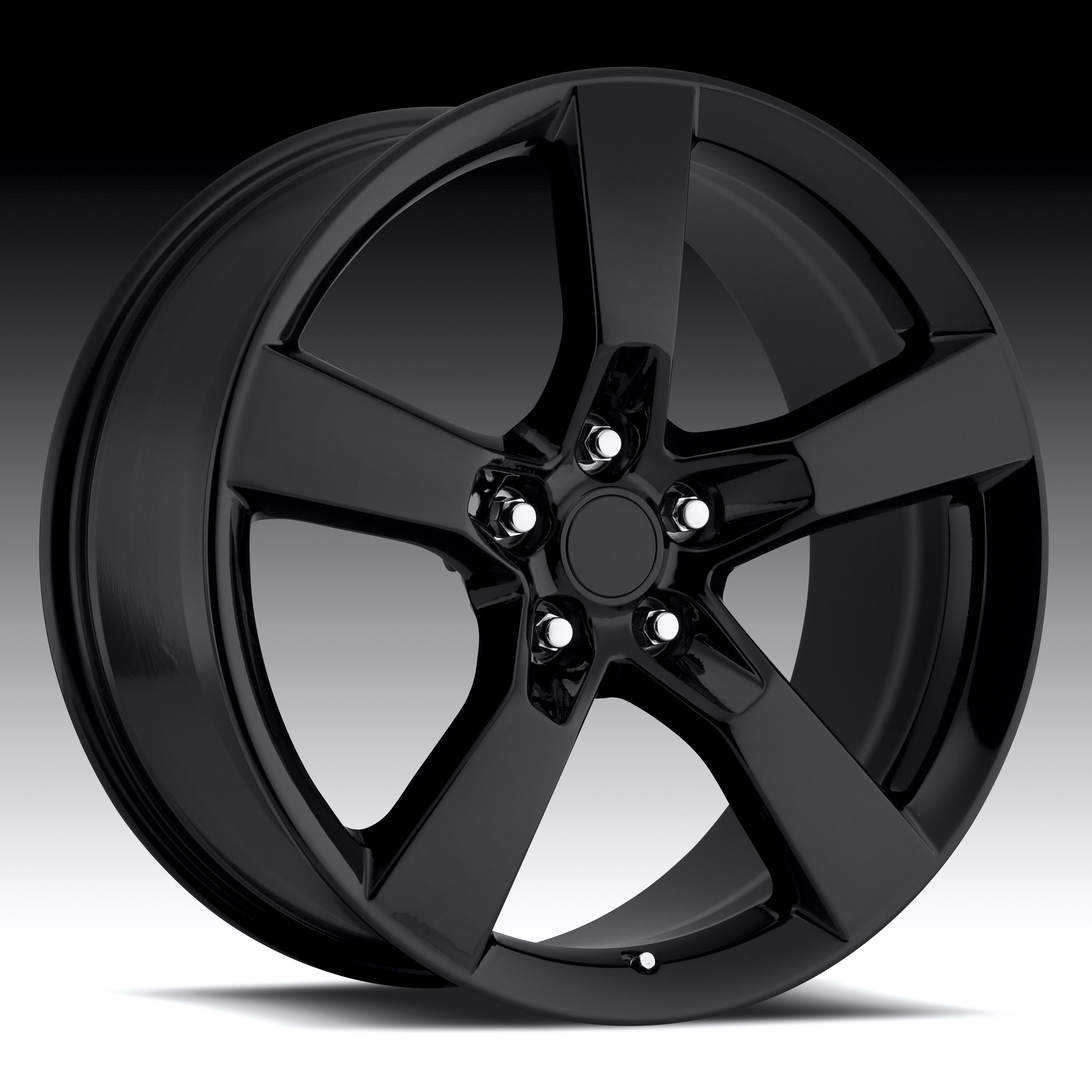 2010-2015 Camaro 20" Wheel Package : Reproduction Gloss Black