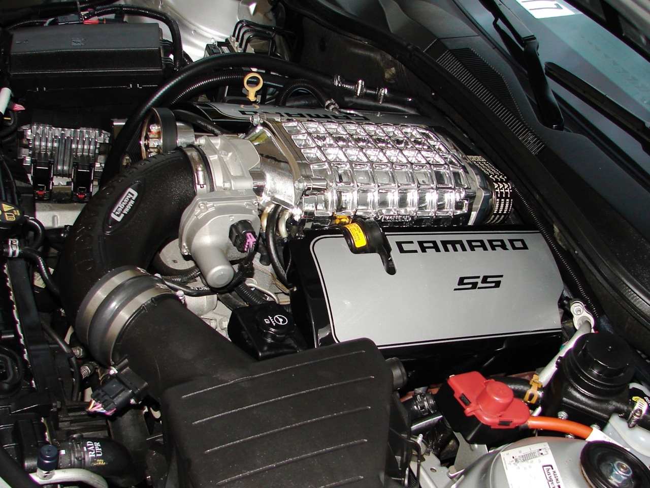 2010-13 Camaro 2300 Supercharger Engine Covers Aluminum
