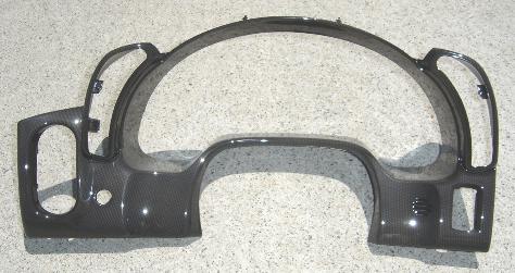 C6 Corvette 05 & UP Custom Finished Instrument Cluster/Speedo Bezel for PODS ONLY