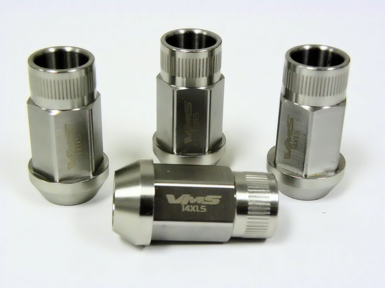 2010+ Camaro Racing Lug Nuts Open End M14X1.5 (4-Pack) STAINLESS STEEL