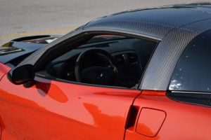 C6 Corvette, Carbon Fiber ZR1 Style Roof Panel and B-Pillar/Halo Package