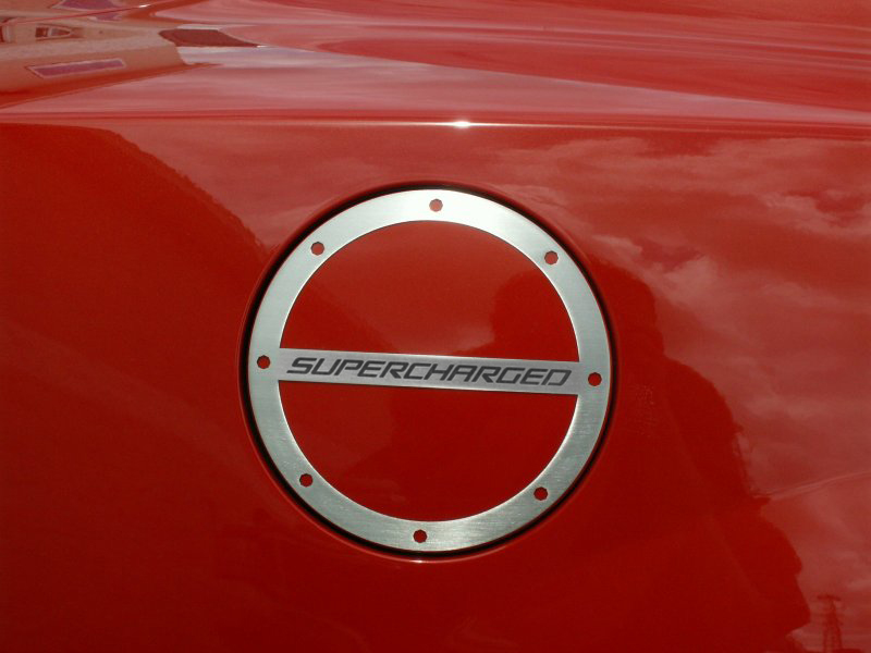 Camaro Gas Cap Cover "SUPERCHARGED" 2010-2013